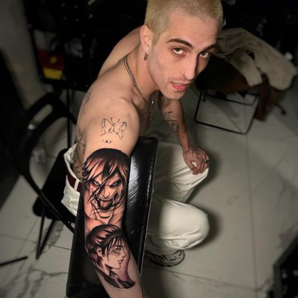 Nuovo Gigantesco Tatuaggio Per Damiano Dei Maneskin Ecco Il Significato