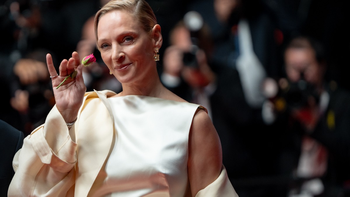Il raffinato minimalismo di Uma Thurman a Cannes 2024