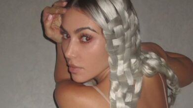 Kim Kardashian, l’acconciatura a scacchi è spettacolare: copia il trend!