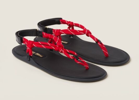 miu miu sandali velcro