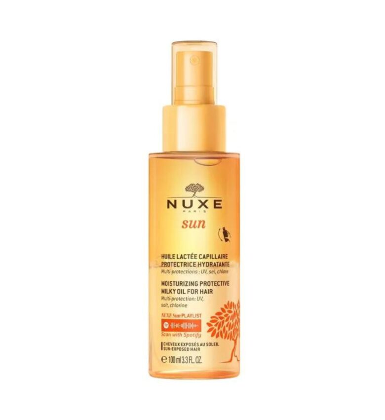 SUN Moisturising Protective Milky Oil for Hair, Nuxe