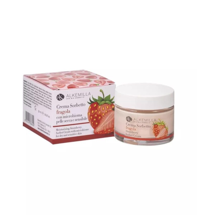 Alkemilla Eco Bio Cosmetics Crema sorbetto alla fragola