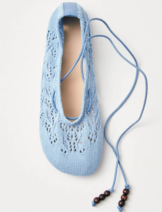 ballerine crochet alohas