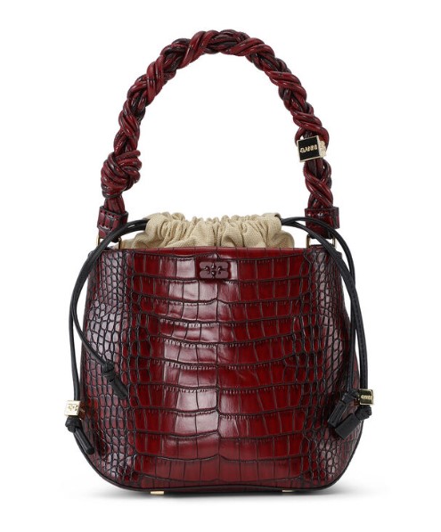 ganni bucket bag