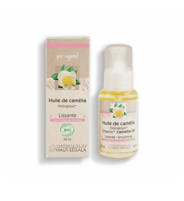 l’Olio Puro di Camelia di Laboratoire du Haut-Ségala, derivante da camelia biologica