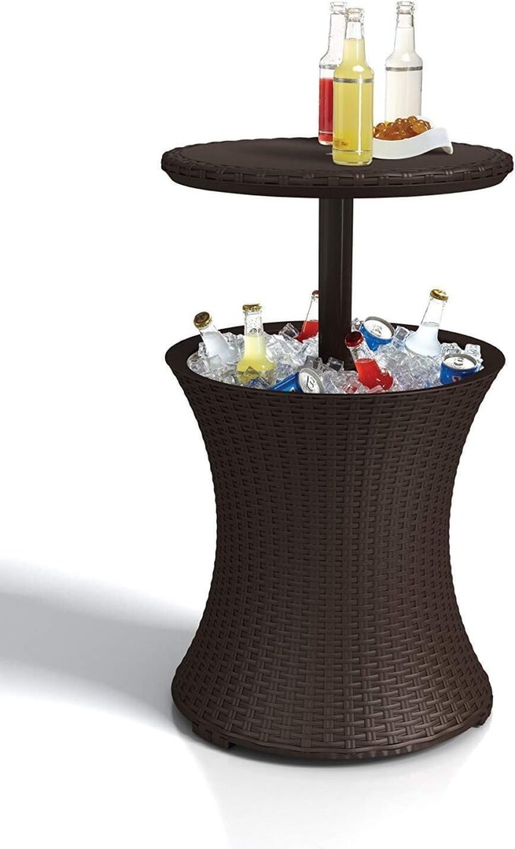 Curver Tavolo Bar Rattan Marrone