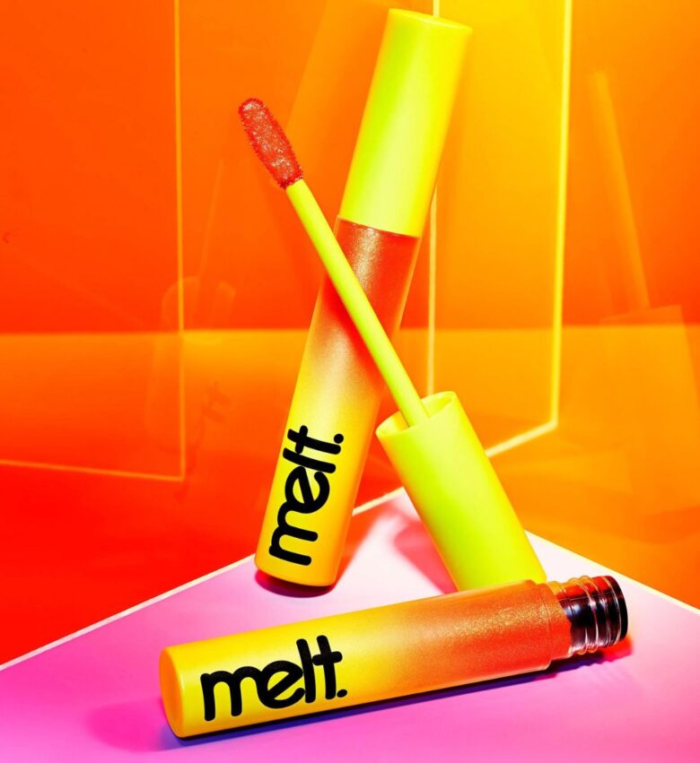 sunset golden orange melt cosmetics