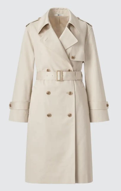 uniqlo trench