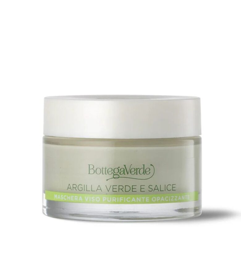 Bottega Verde, la Maschera purificante in argilla verde di Sicilia e estratto di Salice