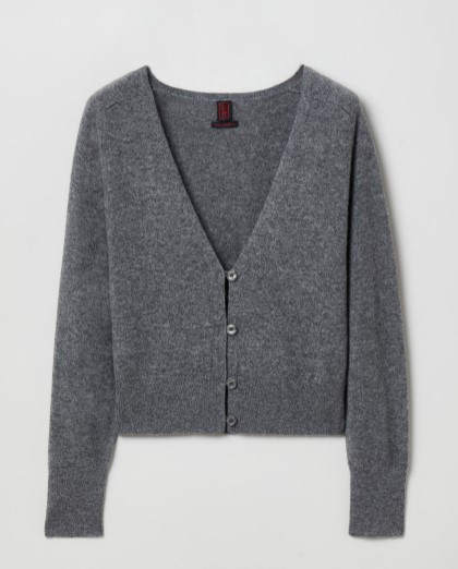 cashmere cardigan