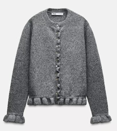 zara cardigan