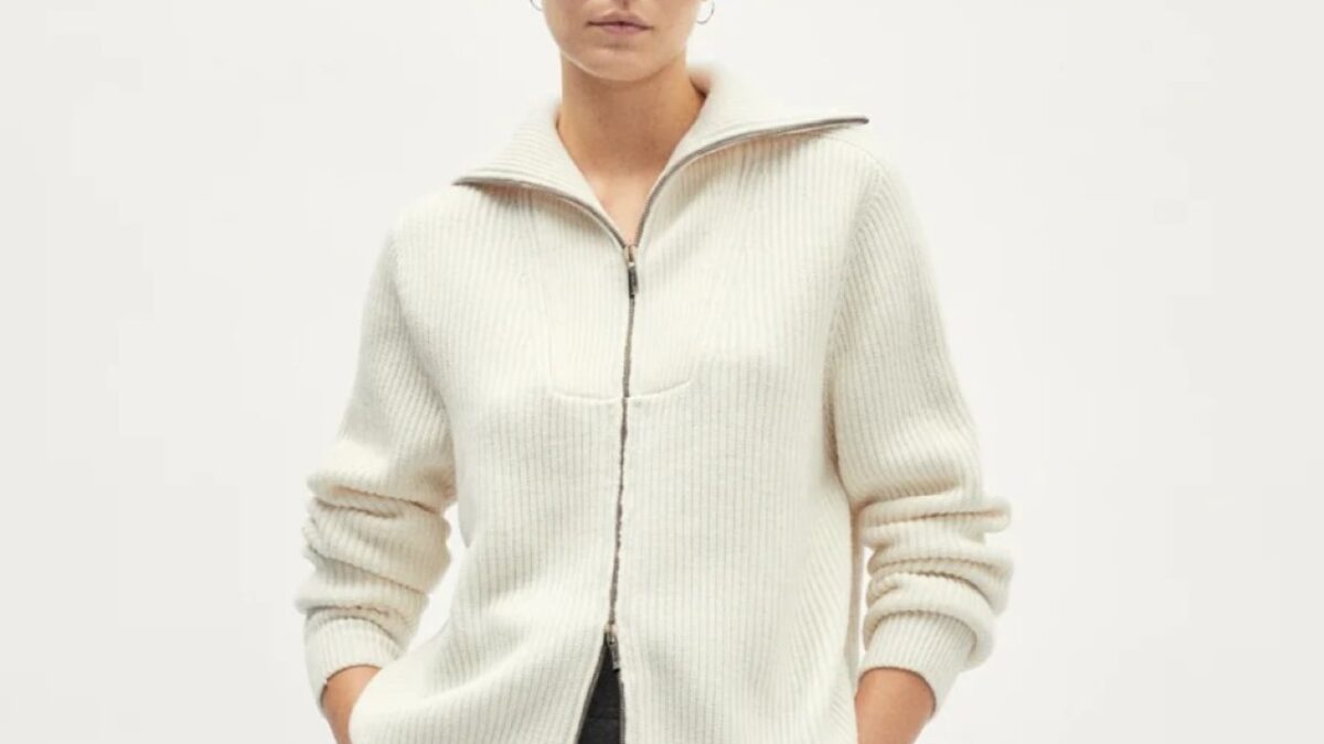 6 Cardigan con zip per cui sarà amore a prima vista. Che chic!