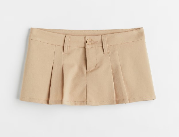 h&m micro skort