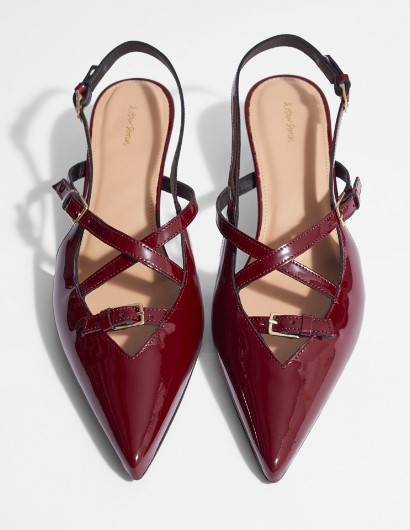 Qui le Scarpe bordeaux per dare colore ai look autunnali