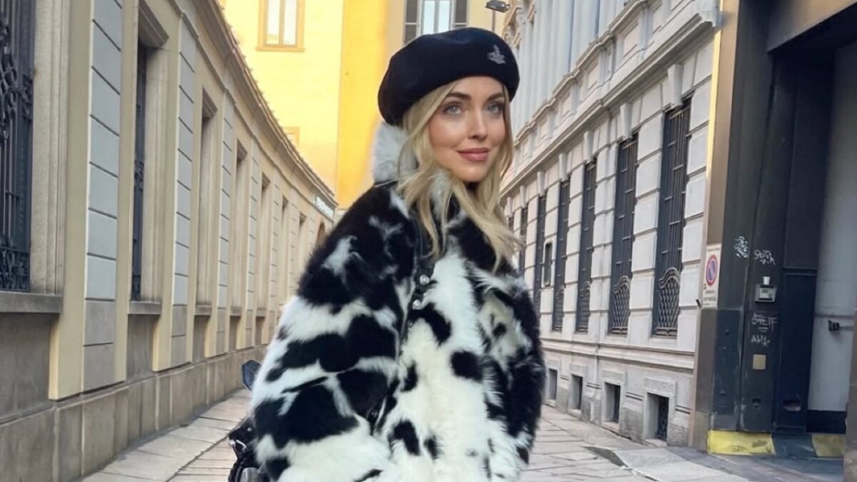 Chiara Ferragni è una moderna Crudelia De Mon con la pelliccia maculata!