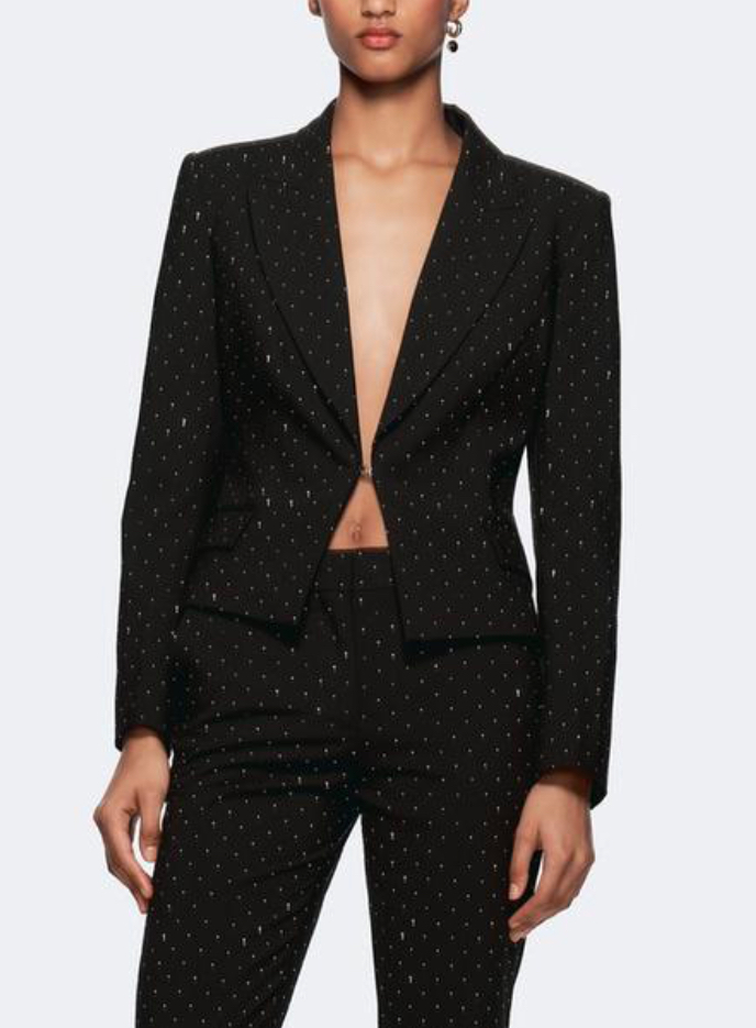 Il Blazer con strass di Zara è il capo glam chic delle feste!