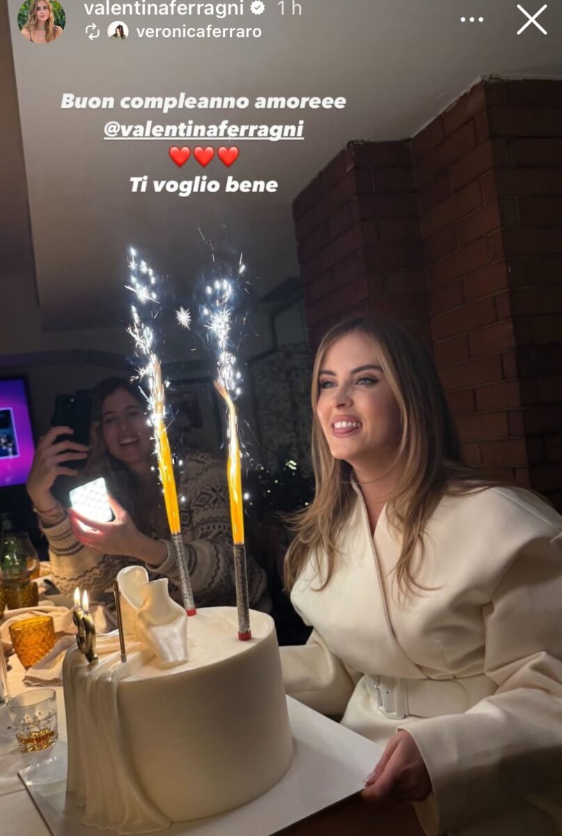 Valentina Ferragni festeggia il suo Compleanno con questo look chic (FOTO)