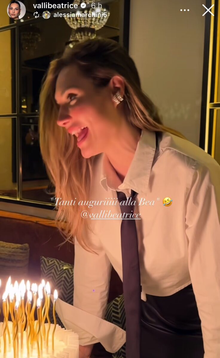 Beatrice Valli, compleanno in Cravatta per l’ex protagonista di Uomini e Donne