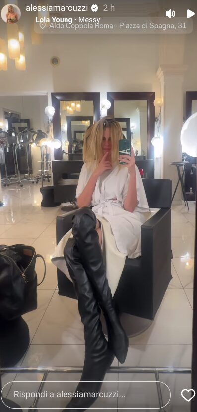 Alessia Marcuzzi cambia look prima di Sanremo 2025: ecco il suo nuovo hairstyle!