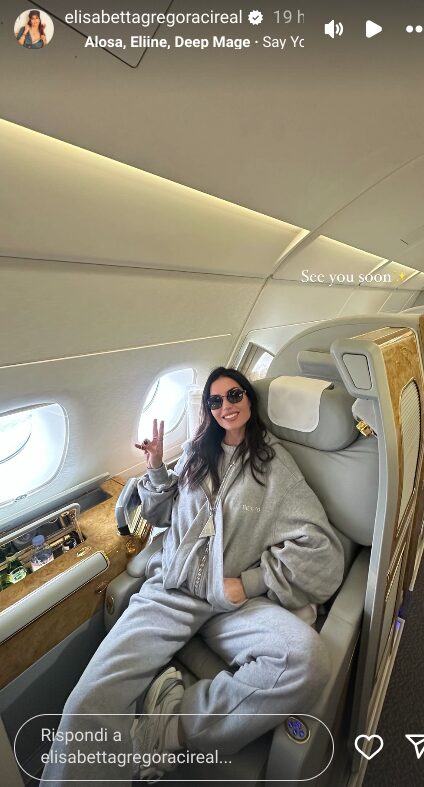 Elisabetta Gregoraci, anche in viaggio non rinuncia allo stile più glamour: guarda qui il suo Look!