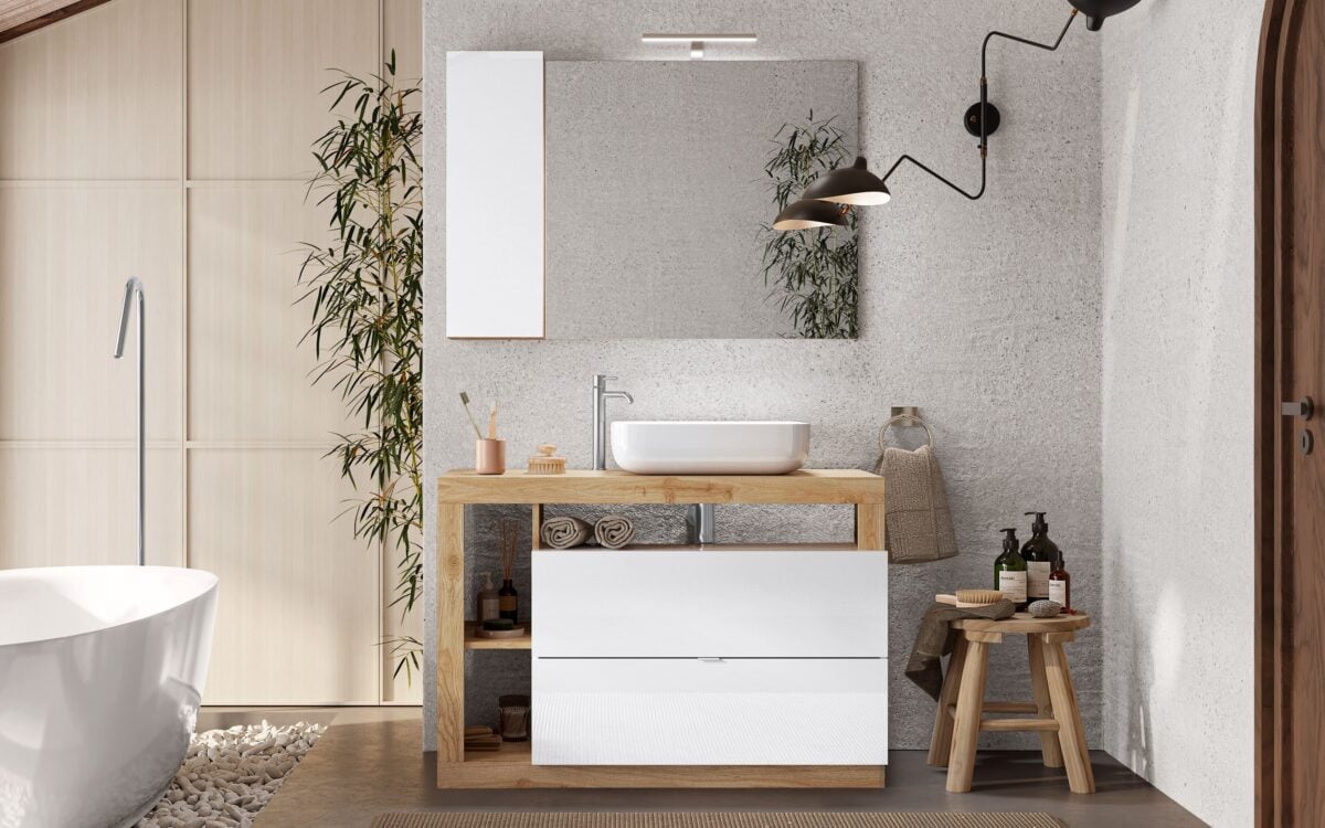 La soluzione Bagno Mondo Convenienza per arredare con stile a un costo mini!