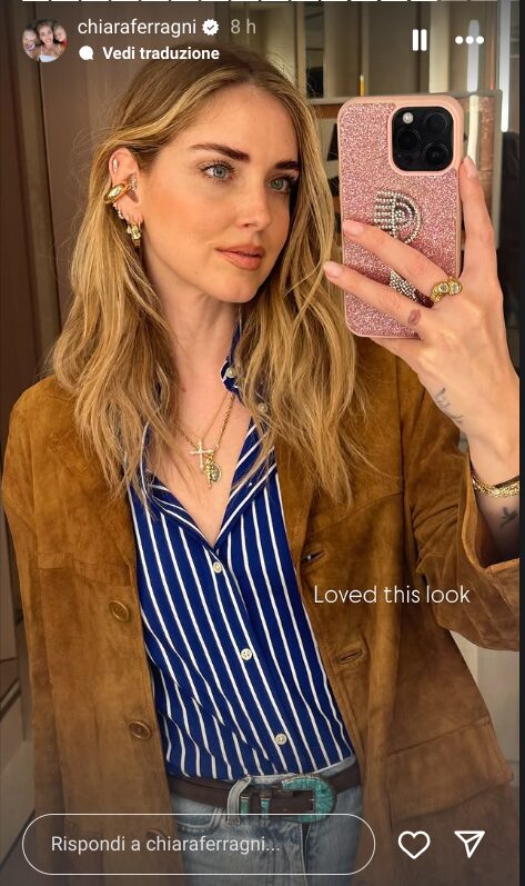 Chiara Ferragni, con il Look classy-chic per il lavoro (e non solo!) è un incanto: da copiare subito!