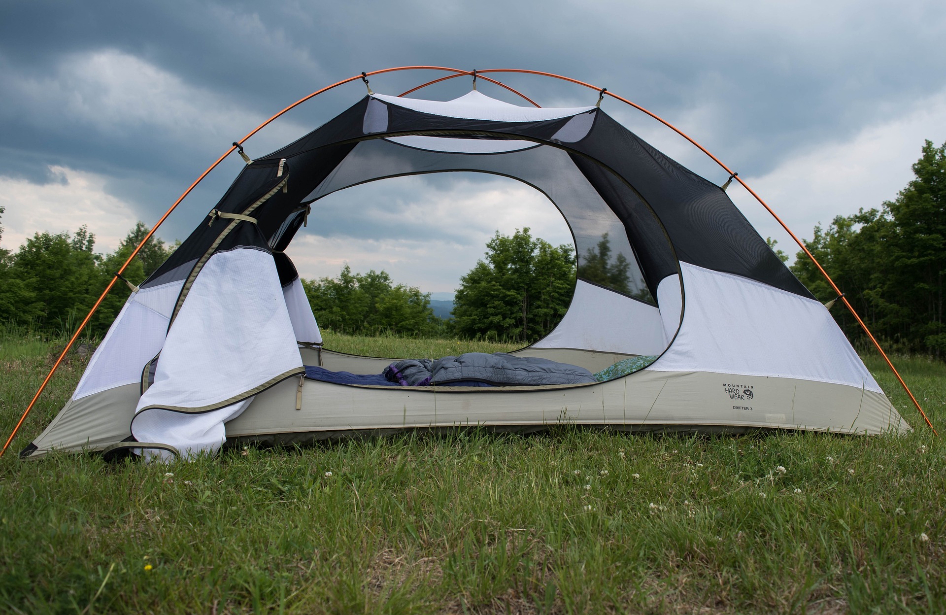 tenda per campeggio